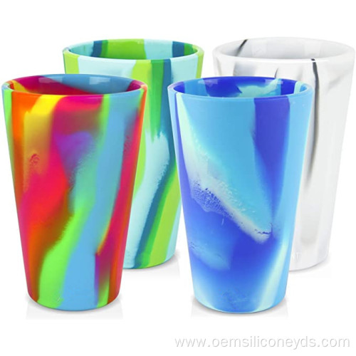 Silicone Shatterproof Cup Custom Silicone Pint Glass Cup Manufactory